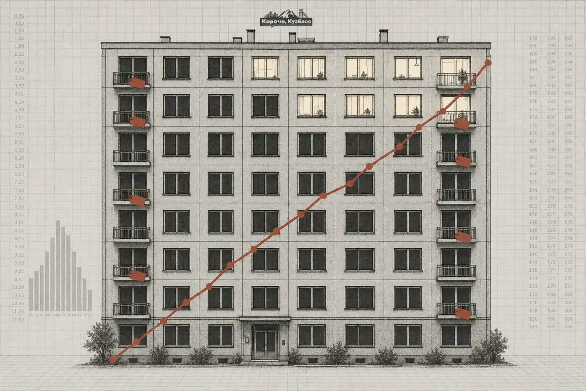 цена квадратного метра в Кузбассе